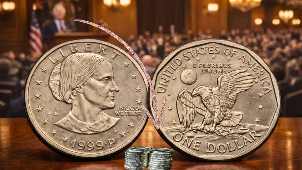 Valor del dólar Susan B. Anthony 1999-P en 2026: por qué puede superar los $3